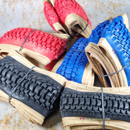 Panaracer Old School BMX Panaracer NTKK Snakebelly Folding Skinwall Tyres 1.75" / 2.125" Pair