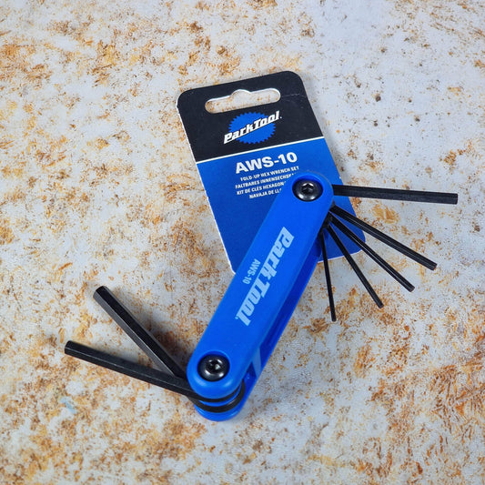 Park Tool Misc Park Tool AWS-10 Folding Allen Hex Tool 1.5mm-6mm