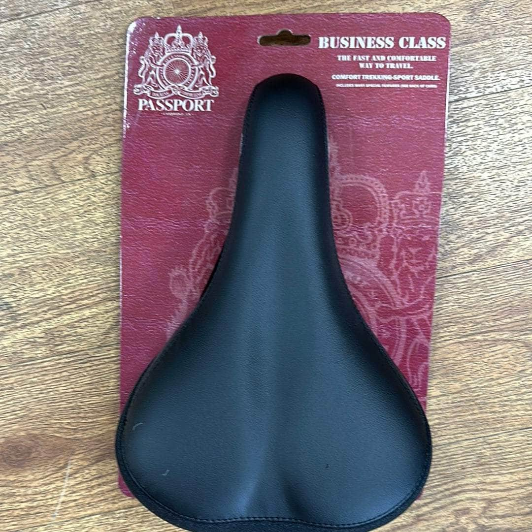 Passport BMX Parts Black Passport Business Class Gel Comfort Saddle Black