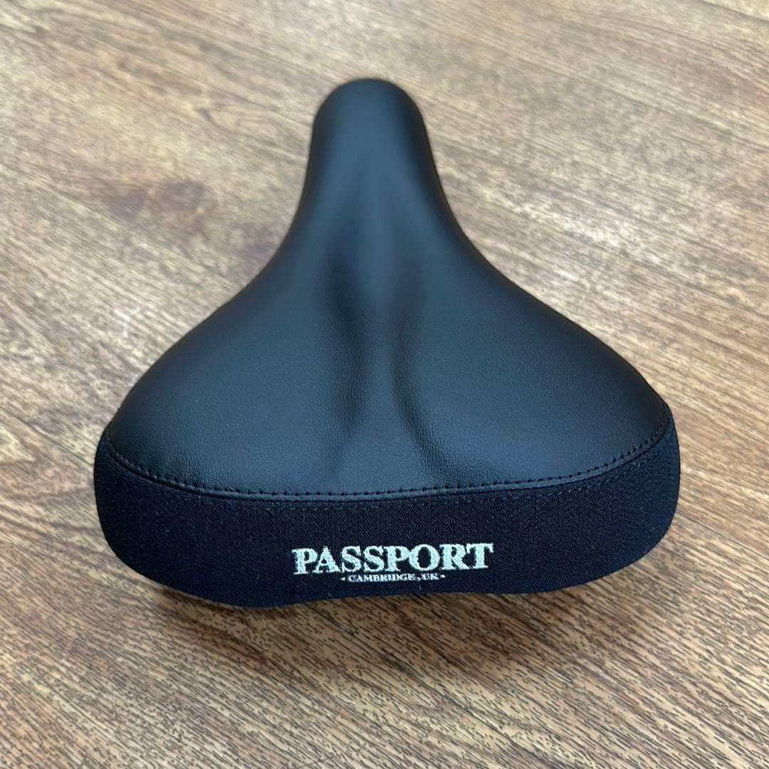 Passport BMX Parts Black Passport Business Class Gel Comfort Saddle Black