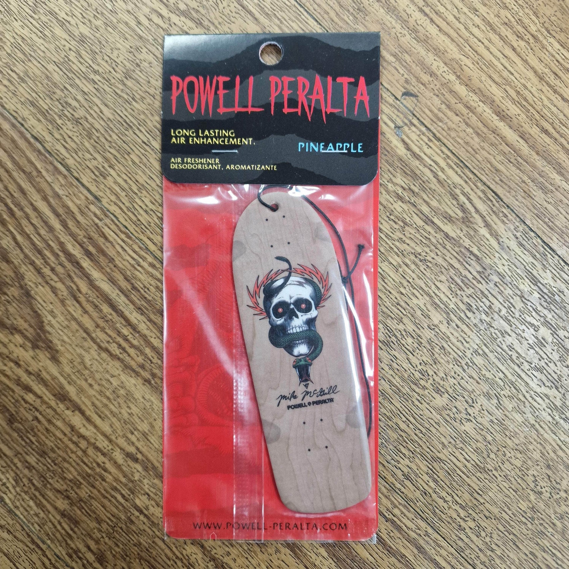 Powell Peralta Misc OG Mike McGill Skull and Snake Powell Peralta Air Freshener Pineapple Scent