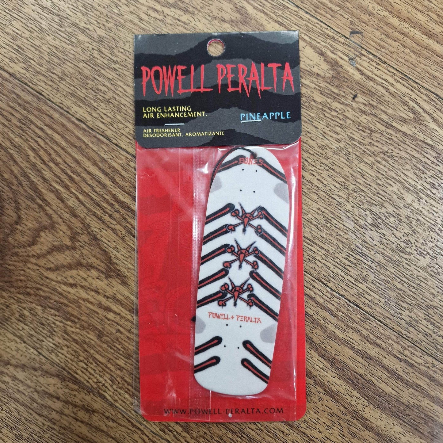 Powell Peralta Misc Rat Bones White Air Powell Peralta Air Freshener Pineapple Scent