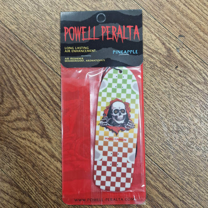 Powell Peralta Misc Ripper Checker Rasta Fade Powell Peralta Air Freshener Pineapple Scent