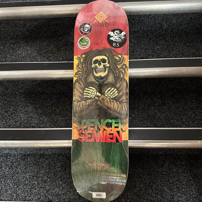 Powell Peralta Skateboards 8.5 Powell Peralta Dreads Semien Rasta 8.5" Skateboard Deck