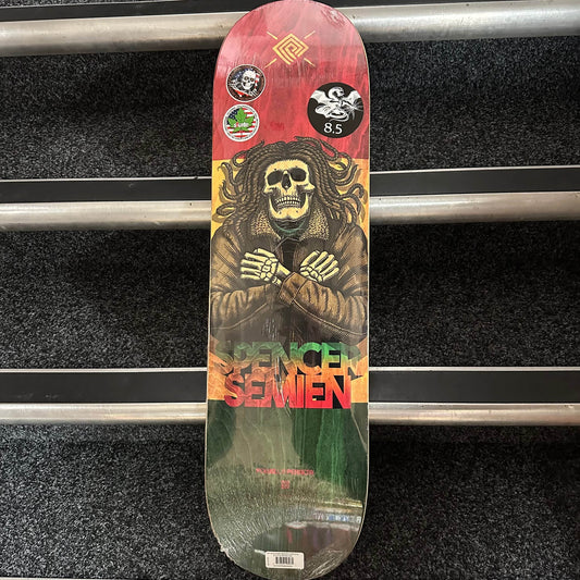 Powell Peralta Skateboards 8.5 Powell Peralta Dreads Semien Rasta 8.5" Skateboard Deck