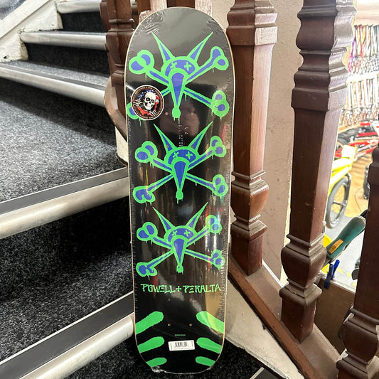 Powell Peralta Skateboards 7.0 Powell Peralta Vato Rats Black/Green 7.0" Skateboard Deck