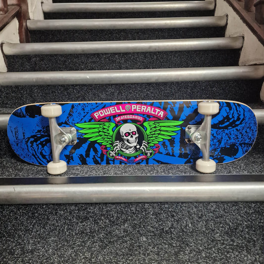 Powell Peralta Skateboards 8.00 Powell Peralta Winged Ripper Blacklight 8.0" Custom Complete Skateboard