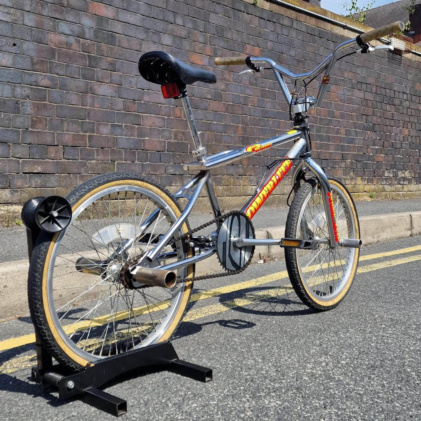 Powerlite BMX Bikes Chrome Powerlite 1996 FS Expert Used Survivor Bike Chrome