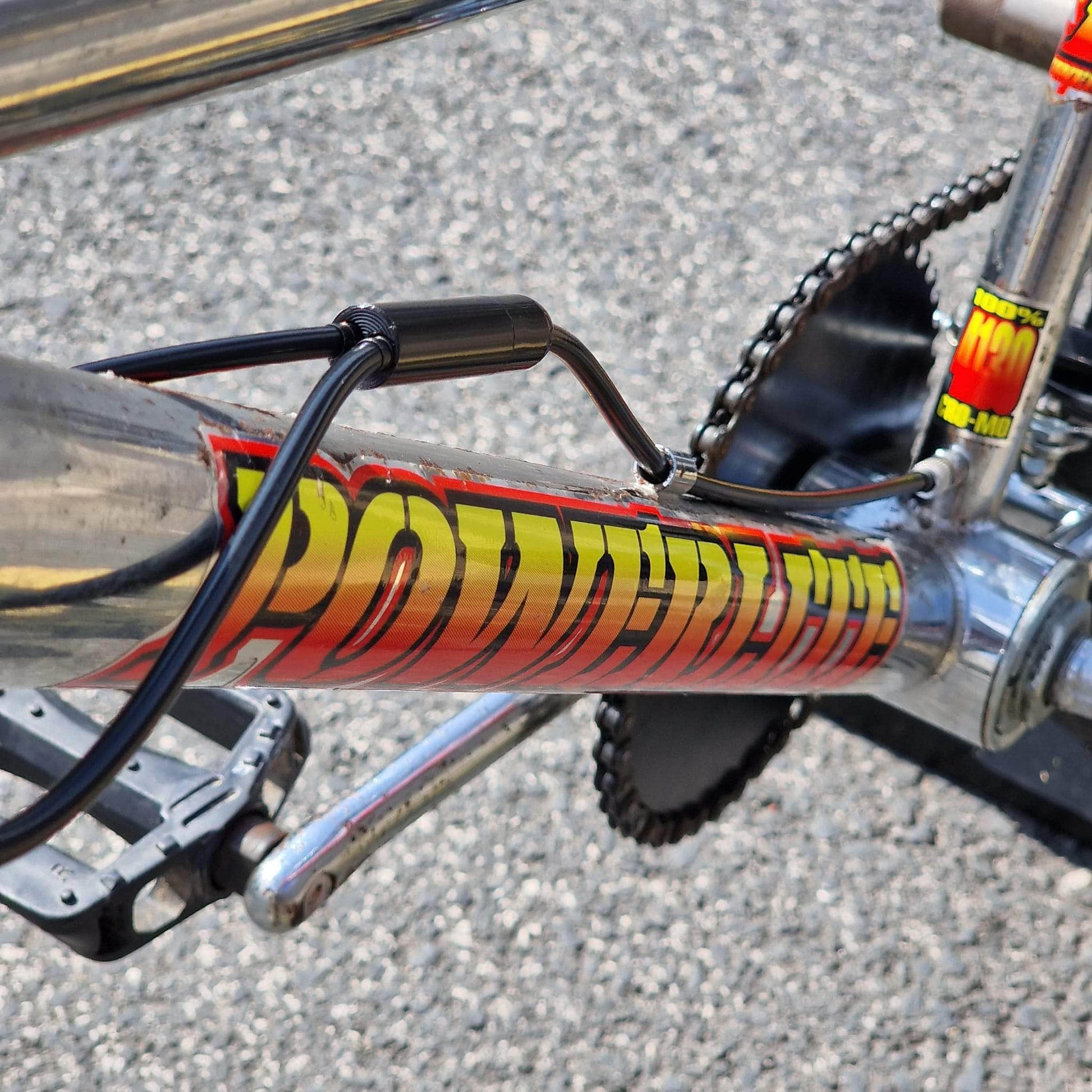 Powerlite BMX Bikes Chrome Powerlite 1996 FS Expert Used Survivor Bike Chrome