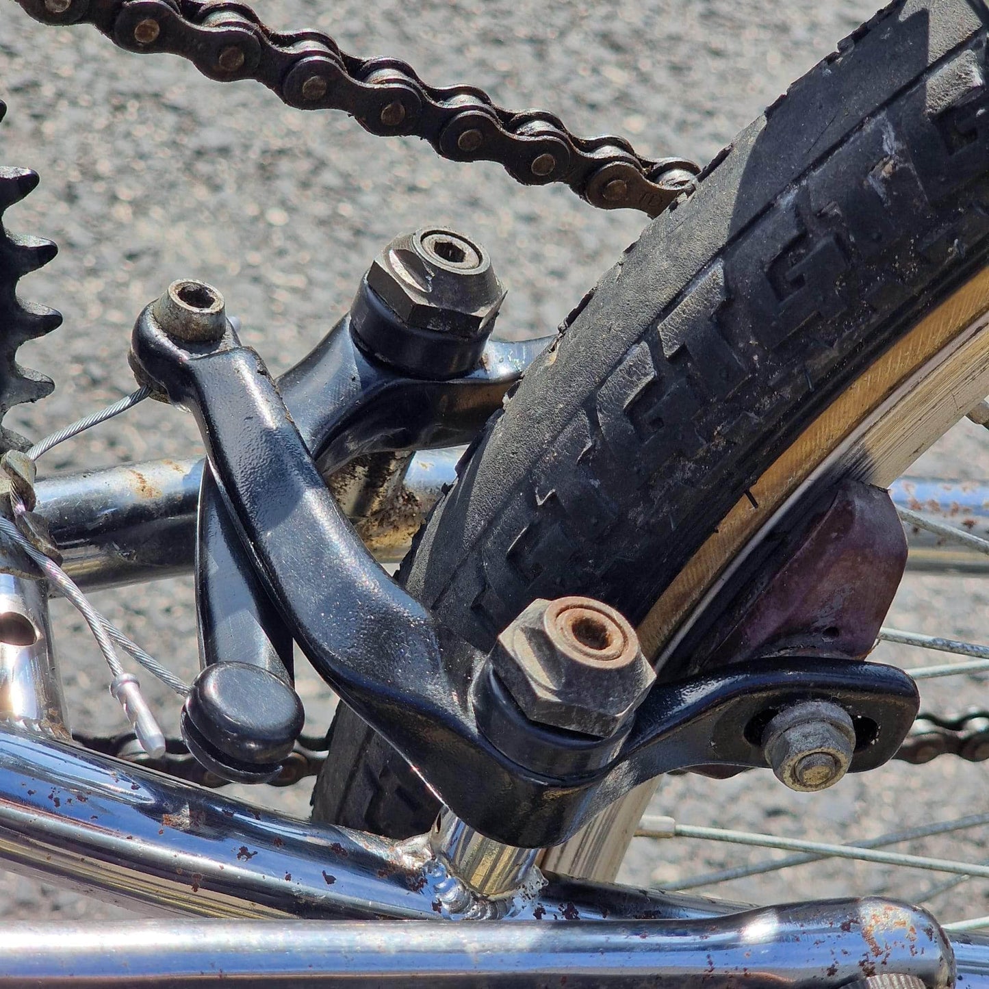 Powerlite BMX Bikes Chrome Powerlite 1996 FS Expert Used Survivor Bike Chrome