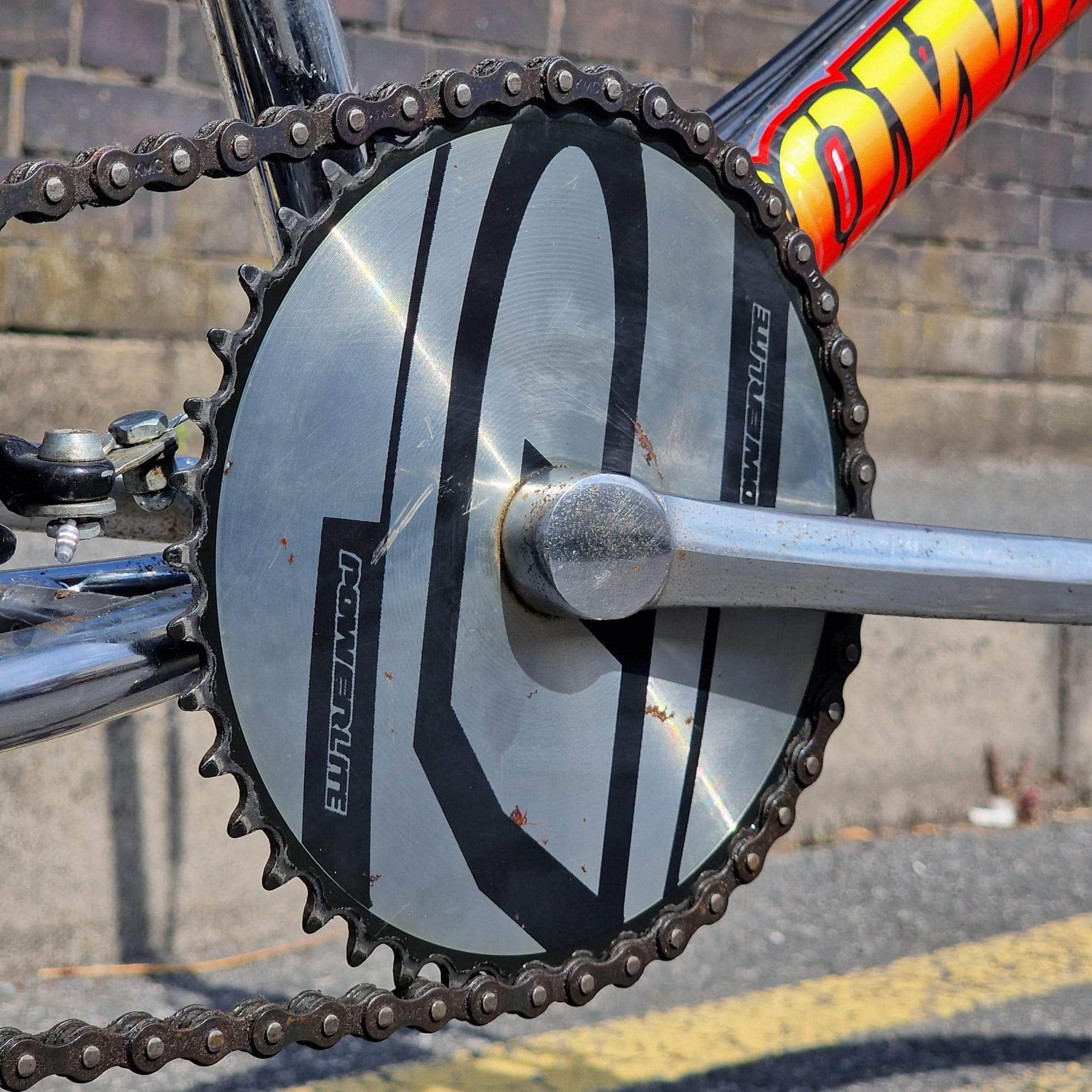 Powerlite BMX Bikes Chrome Powerlite 1996 FS Expert Used Survivor Bike Chrome