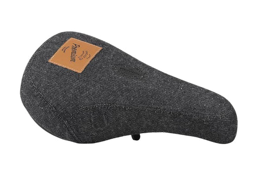 Premium BMX Parts Black Premium Denim Pivotal BMX Seat