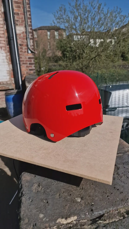 Bell Local Solid Skate / BMX Helmet Red