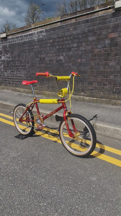 Raleigh Styler Custom Bike Candy Red / Gold