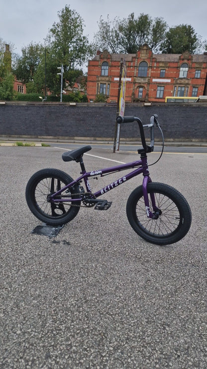 Division Blitzer 16 Inch Bike Metal Purple