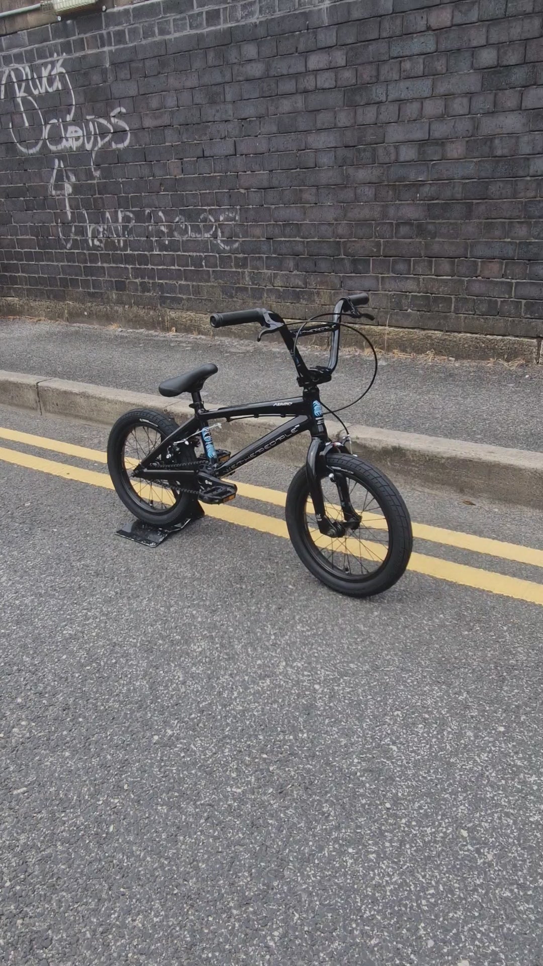 We The People Aerox 16 inch BMX Bike Black | Alans BMX