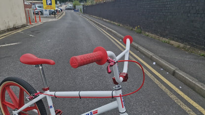 Skyway T/A Custom 24 Inch Bike White / Red