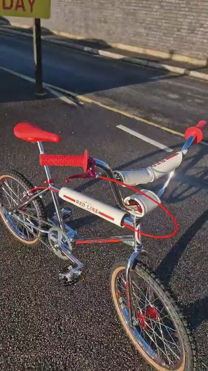 Redline Proline Custom Bike Chrome / Red