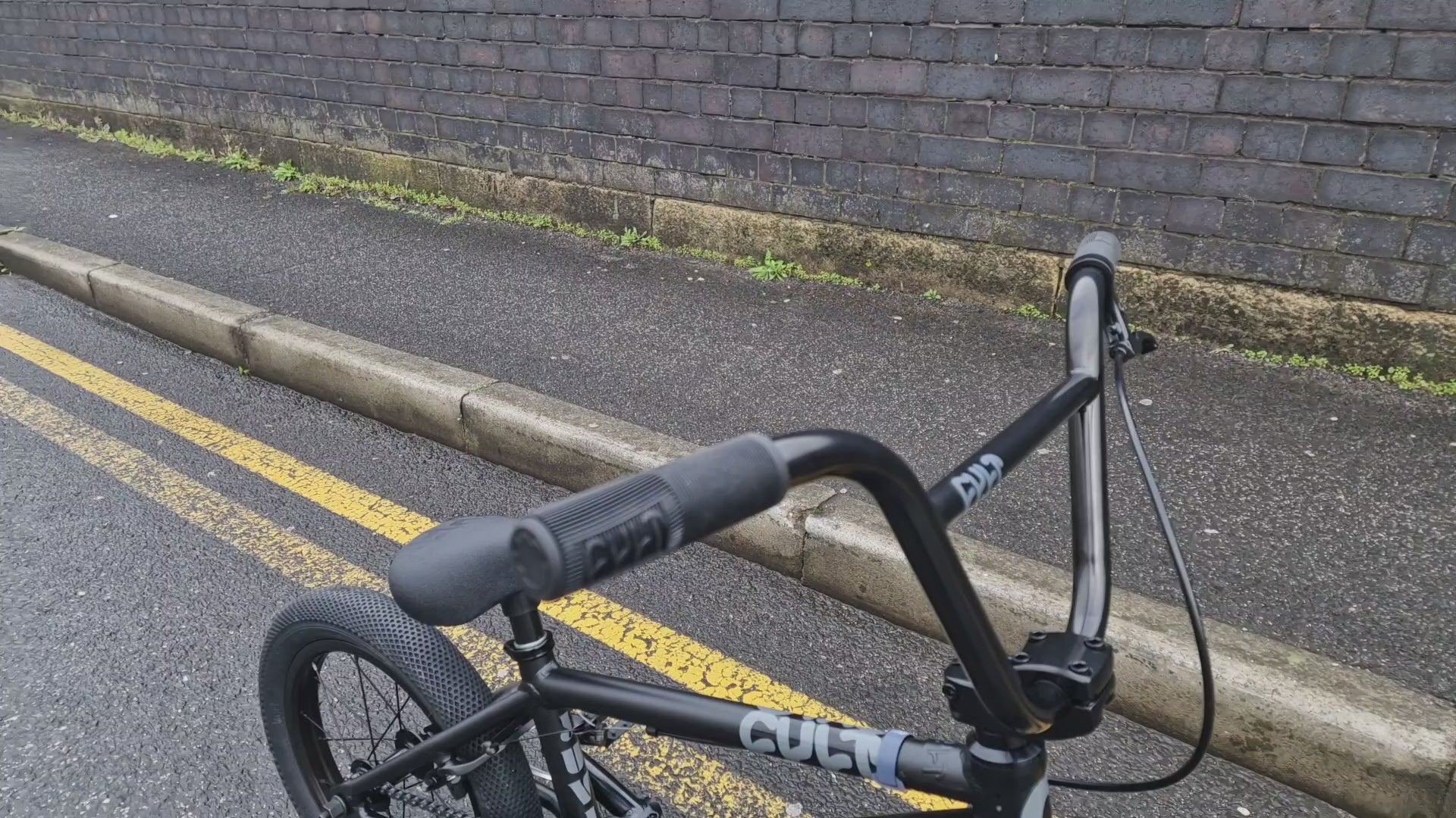 Cult 2025 Juvenile 16 Inch BMX Bike Black | Alans BMX