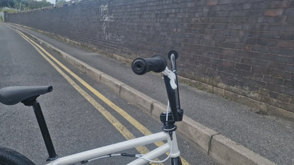 Autum Bikes Razzia Custom Flatland Bike Pearl White