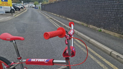 Skyway T/A Pro Replica Bike Chrome / Red