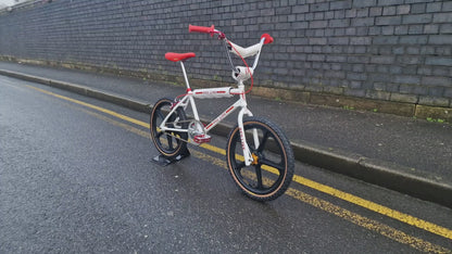 Redline Proline Custom Bike White / Red