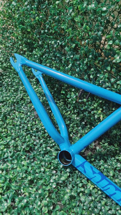 Sunday Soundwave v3 Frame Gloss Lichen Blue with Blue Decals