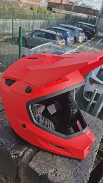 Bell Sanction 2 Full Face Helmet Matte Red