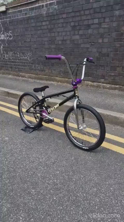 Colony Cadet 19.2" TT Custom Bike Black / Chrome / Purple