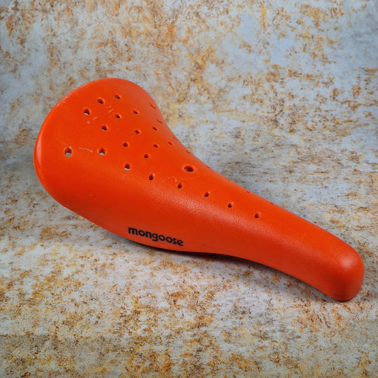 Alans BMX Previously used mongoose seat orange