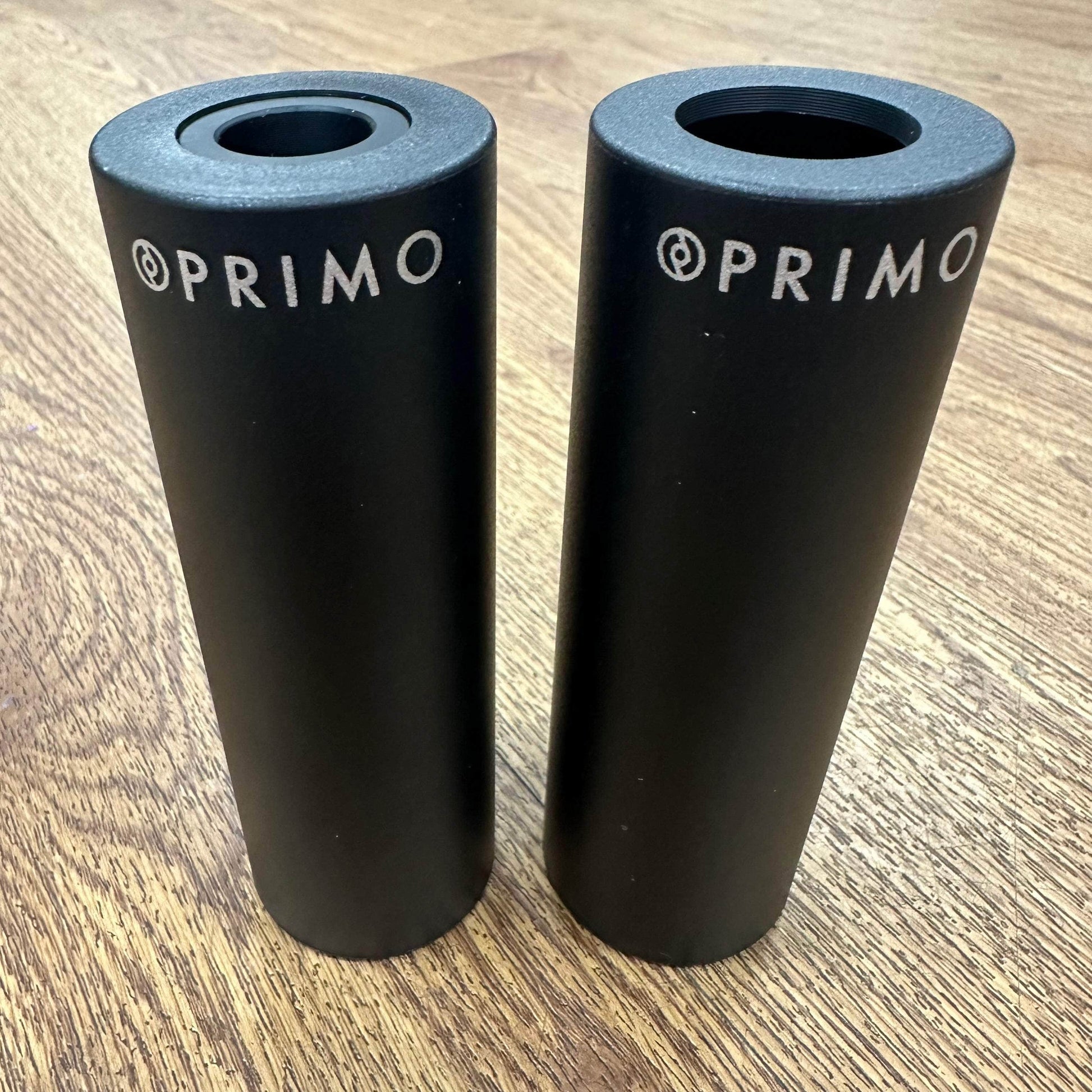 Primo BMX Parts Black Primo Binary PL V2 XL Plastic 4.5 Peg with Extra Sleeve