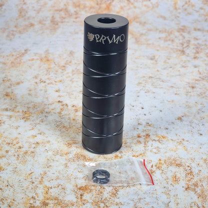 Primo BMX Parts Black Primo Master Chromoly Peg 4.5" Single