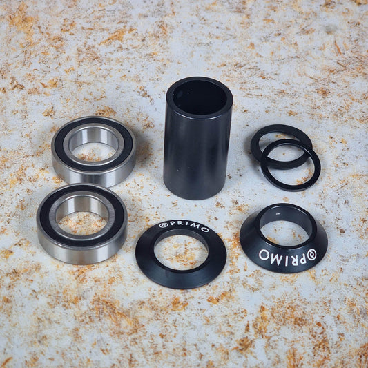 Primo BMX Parts 24mm / Black Primo Mid Bottom Bracket Black