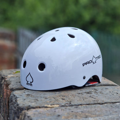 Pro-Tec Protection Pro-Tec Classic Certified Helmet Gloss White