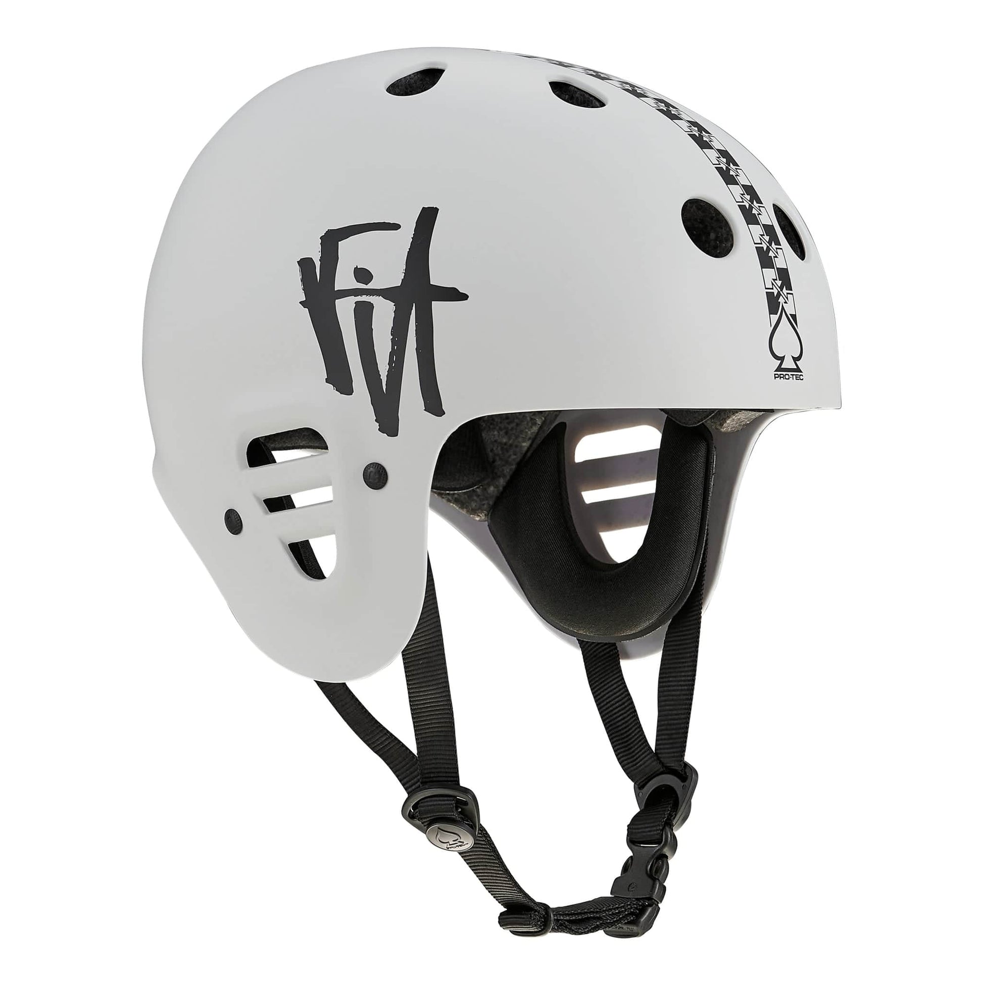 Pro-Tec Protection Pro-Tec Full Cut Certified Fit Checkered Matte Light Grey