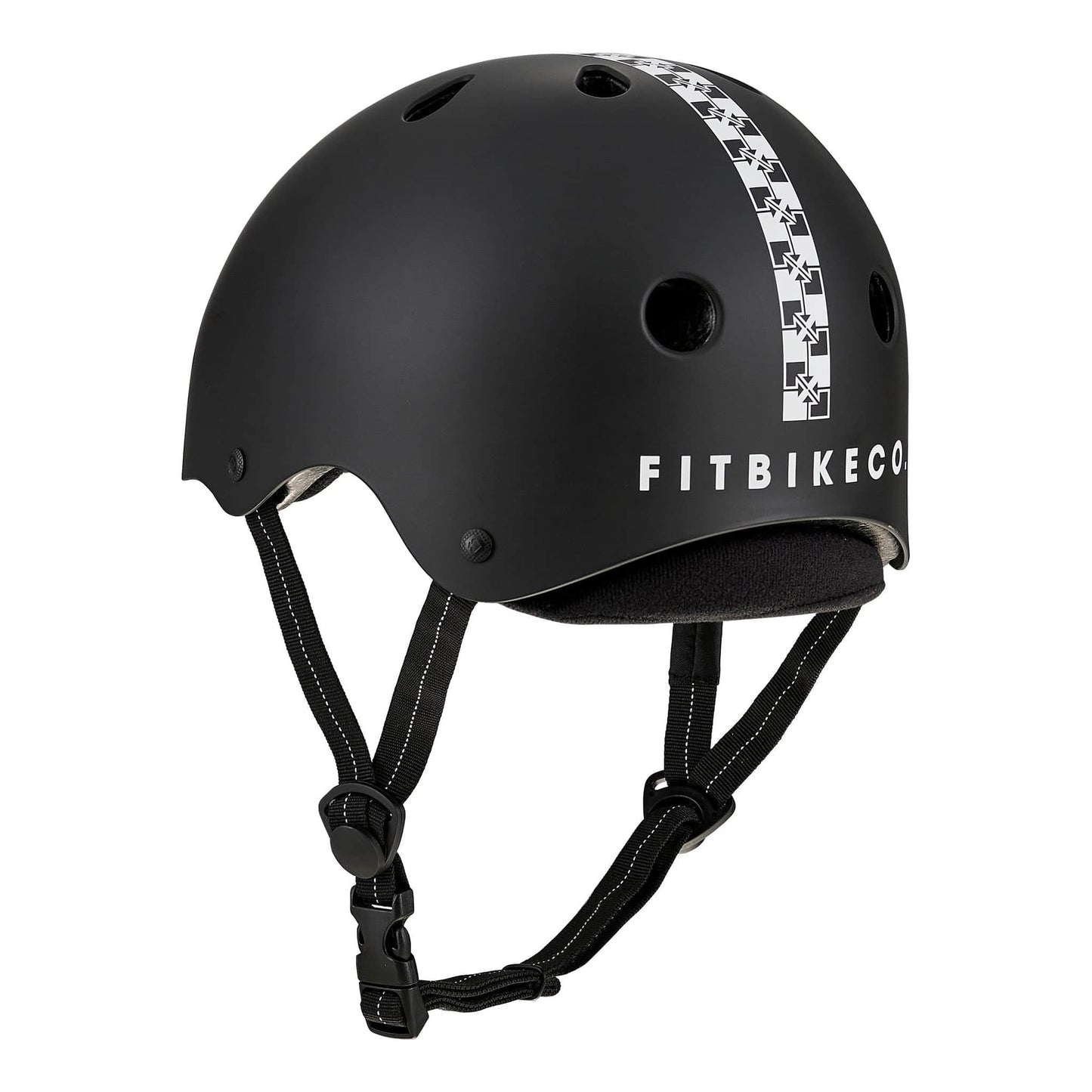 Pro-Tec Protection Pro-Tec Low Pro Certified Fit Checkered Helmet Matte Black