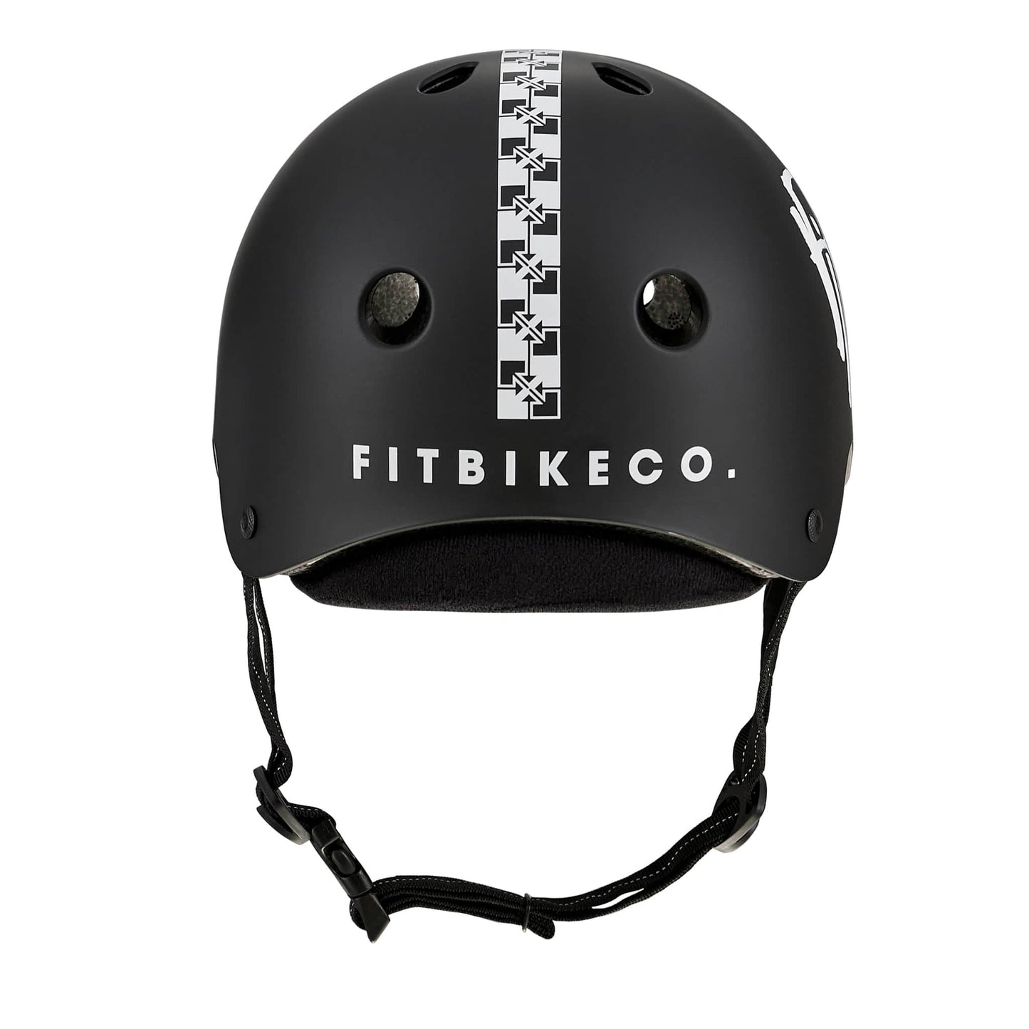 Pro-Tec Protection Pro-Tec Low Pro Certified Fit Checkered Helmet Matte Black