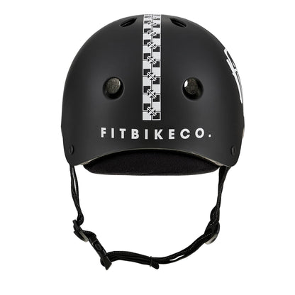 Pro-Tec Protection Pro-Tec Low Pro Certified Fit Checkered Helmet Matte Black