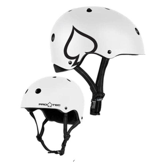 Pro-Tec Protection Pro-Tec Low Pro Certified Helmet Gloss White
