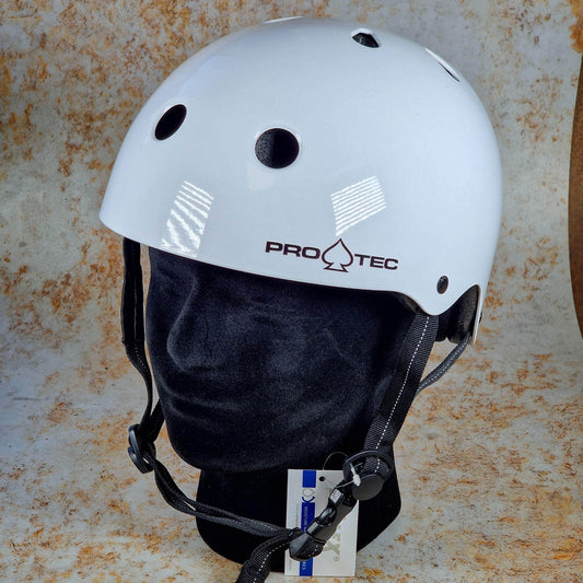 Pro-Tec Protection Pro-Tec Low Pro Certified Helmet Gloss White