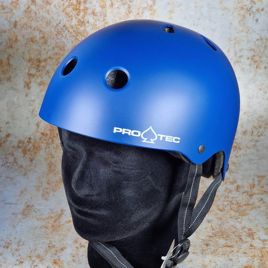 Pro-Tec Protection Pro-Tec Low Pro Certified Helmet Matte Blue