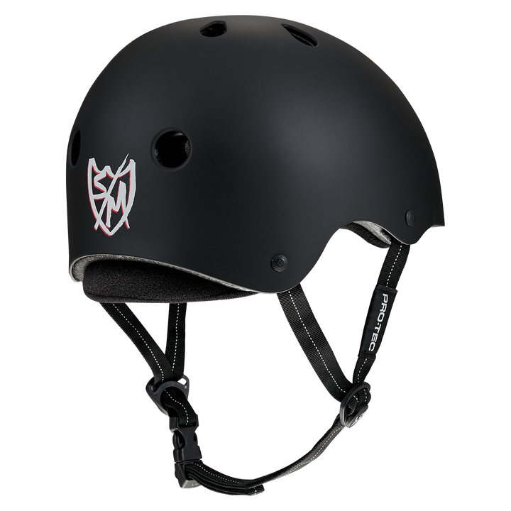 Pro-Tec Protection Pro-Tec Low Pro Certified S&M Bikes Sharpie Helmet Matte Black