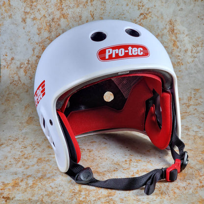 Pro-Tec Protection White / Large Pro-Tec x S&M Bikes Full Cut Helmet Large SALE