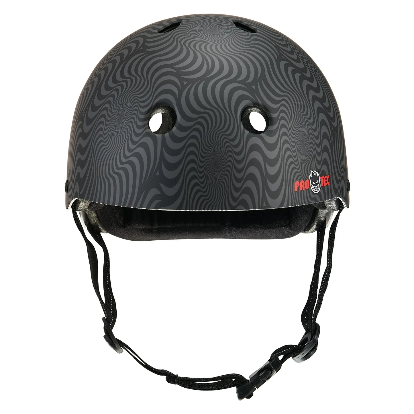 Pro-Tec Protection Pro-Tec x Spitfire Low Pro Certified Helmet with Fit Kit Black Swirl