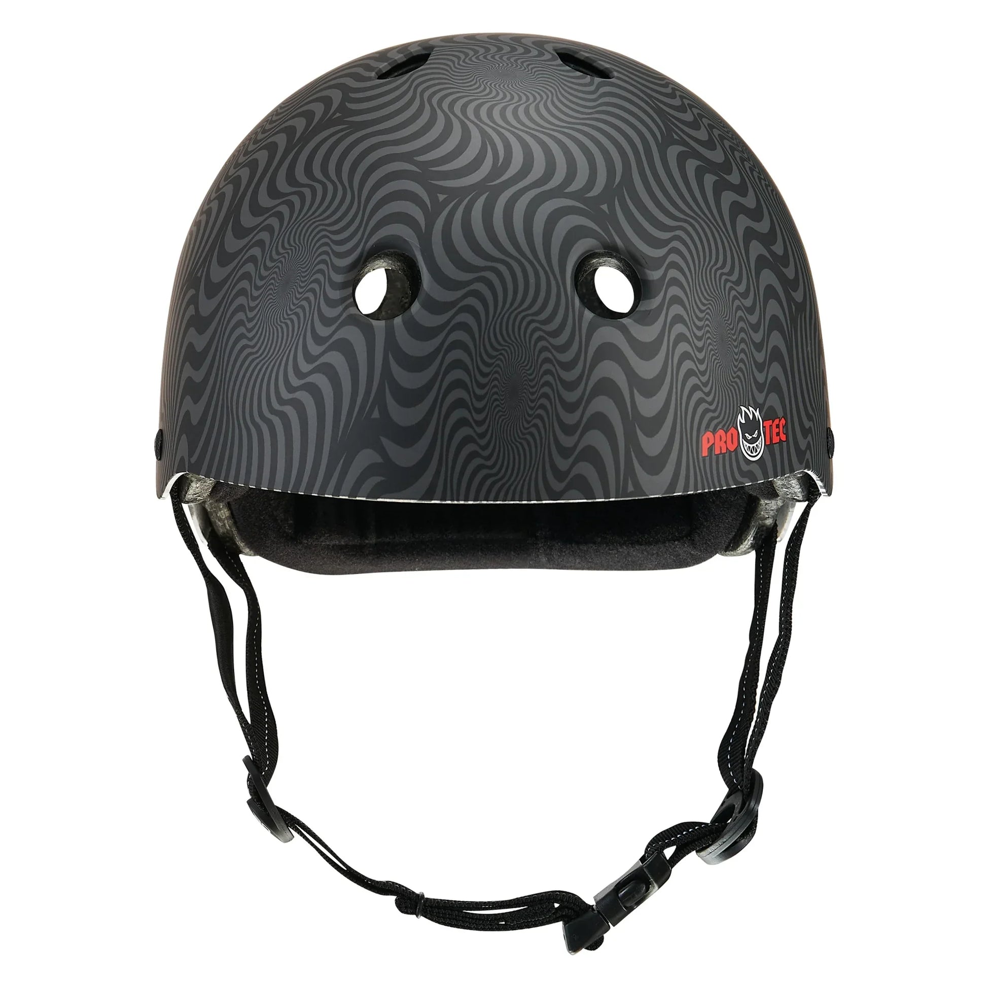 Pro-Tec Protection Pro-Tec x Spitfire Low Pro Certified Helmet with Fit Kit Black Swirl