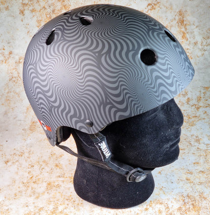 Pro-Tec Protection Pro-Tec x Spitfire Low Pro Certified Helmet with Fit Kit Black Swirl