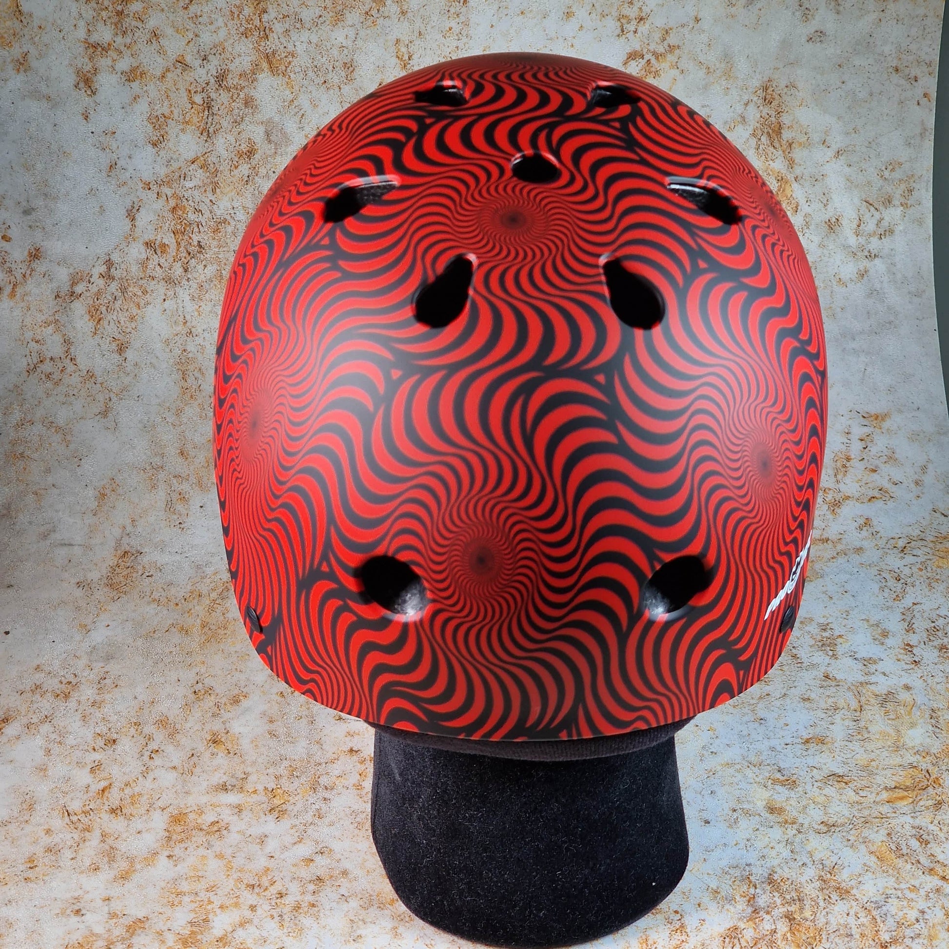 Pro-Tec Protection Pro-Tec x Spitfire Low Pro Certified Helmet with Fit Kit Red Swirl