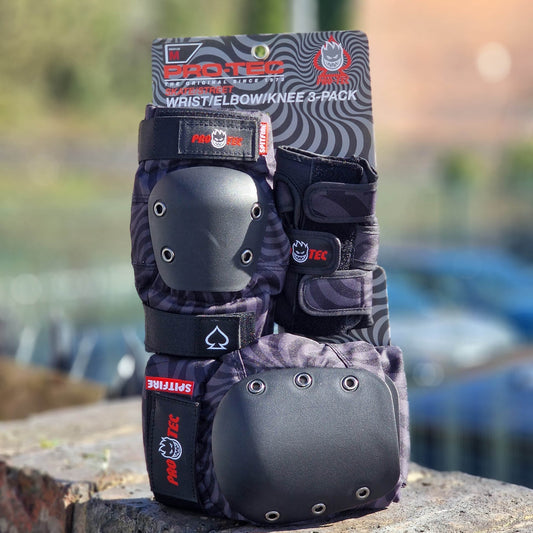 Pro-Tec Protection Pro-Tec x Spitfire Street Youth 3-Pack Pad Knee Elbow Wrist Set