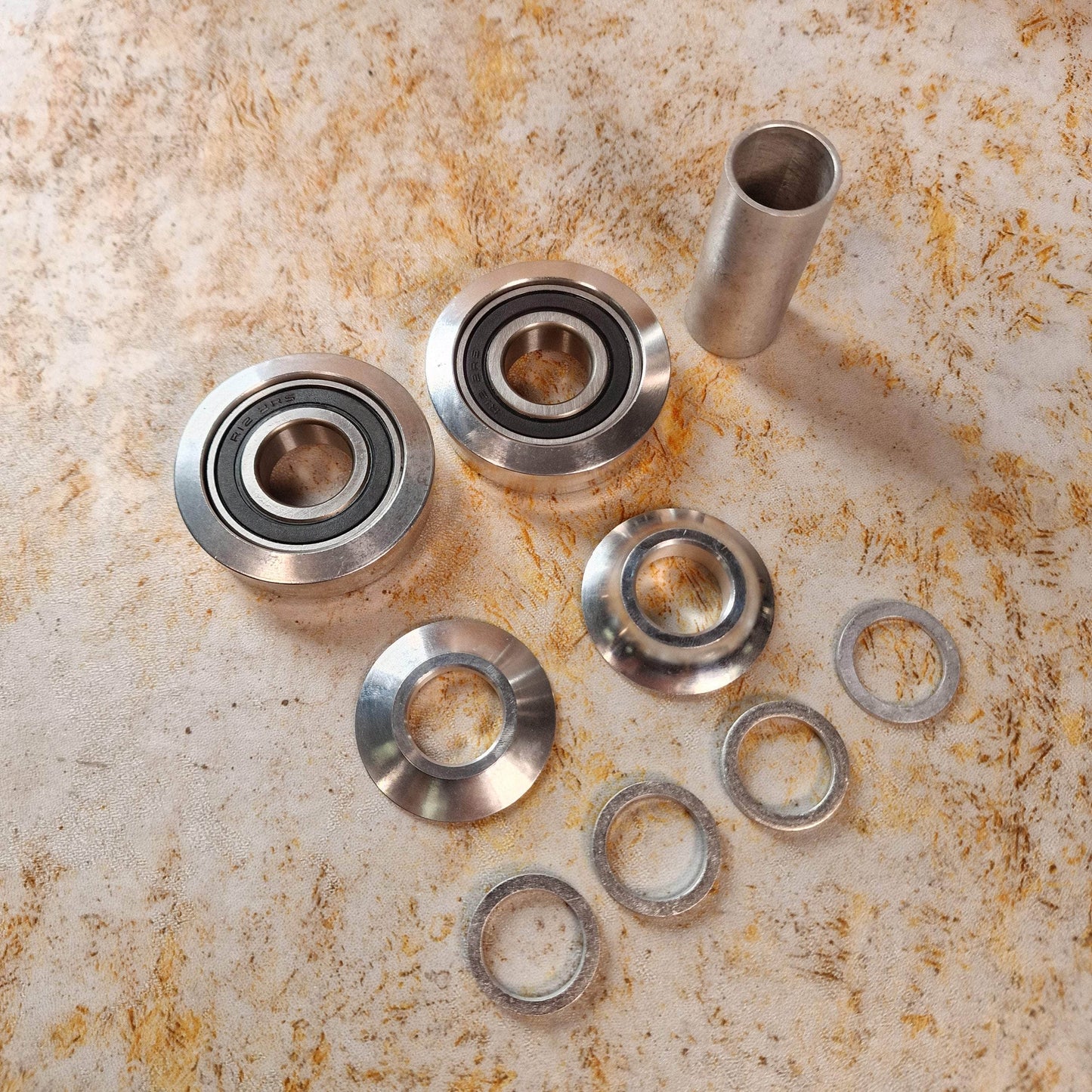 Profile Racing BMX Parts Polished Profile Racing 19mm American Bottom Bracket