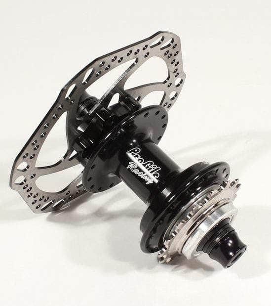 Profile Racing BMX Parts Profile Racing Elite Disc Cassette Hub 10mm RHD